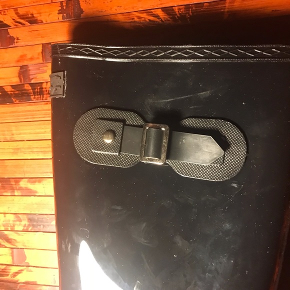 Seven7 Black Rain Boots Size 11 - Picture 7 of 8